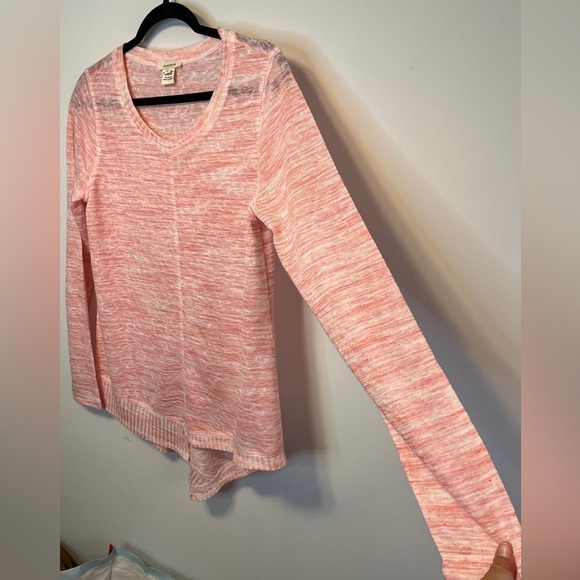 Sundance Pink Light Weight Sweater Women’s Size S Asymmetrical Hem - Picture 5 of 9